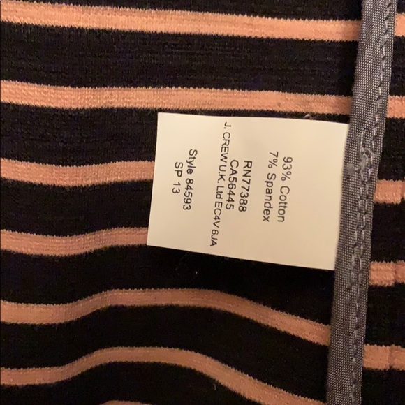 J Crew Maritime Striped Cotton Blazer - Picture 7 of 7